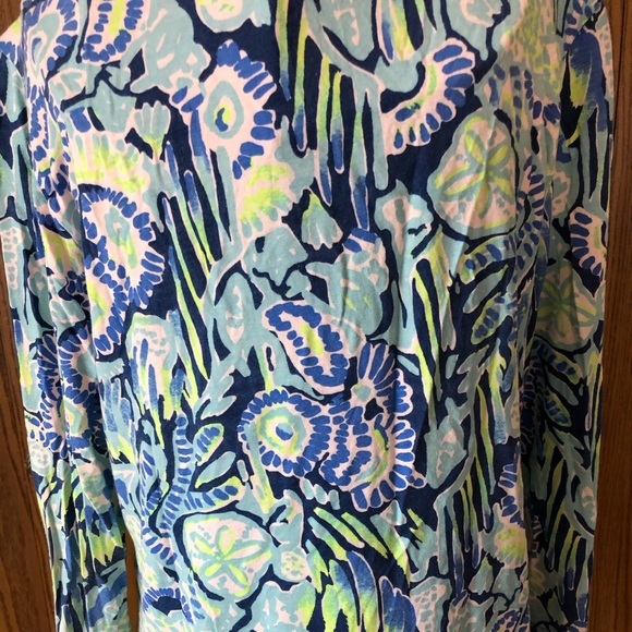 Lily Pulitzer Medium 3/4 sleeve - Picture 7 of 7